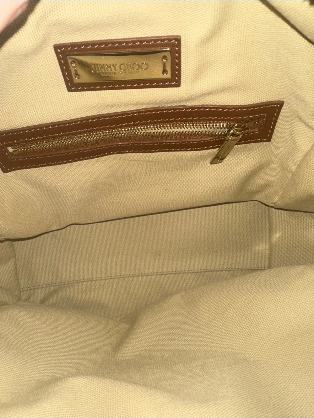 JIMMY CHOO AUTHENTIC Brown & Teal Green Python snake and Leather Bowler Bag